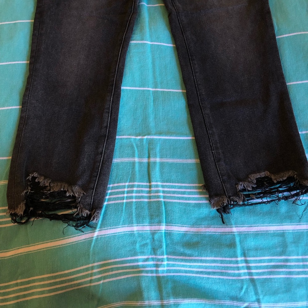 Simple Society Distressed Black Women's Jeans size 9/29 - Picture 7 of 10